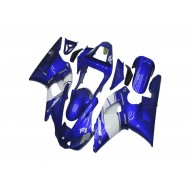 Carenados Moto Yamaha YZF R1 2000-2001 - Azul Blanco