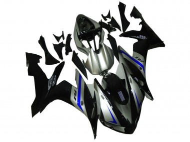 Carenado Moto Yamaha YZF R1 2004-2006 - Plata Azul Negro