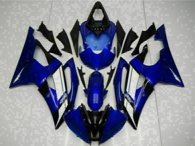 Carenado Moto Yamaha YZF R6 2008-2016 - Azul Blanco