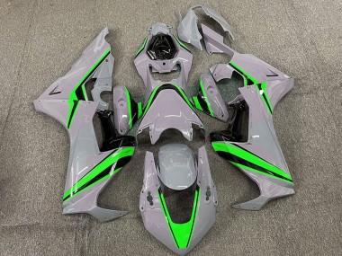 Carenado Moto Honda CBR1000RR 2017-2023 - Nardo Gris Verde Raya