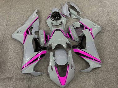 Carenado Moto Honda CBR1000RR 2017-2023 - Nardo Gris Rosa Raya