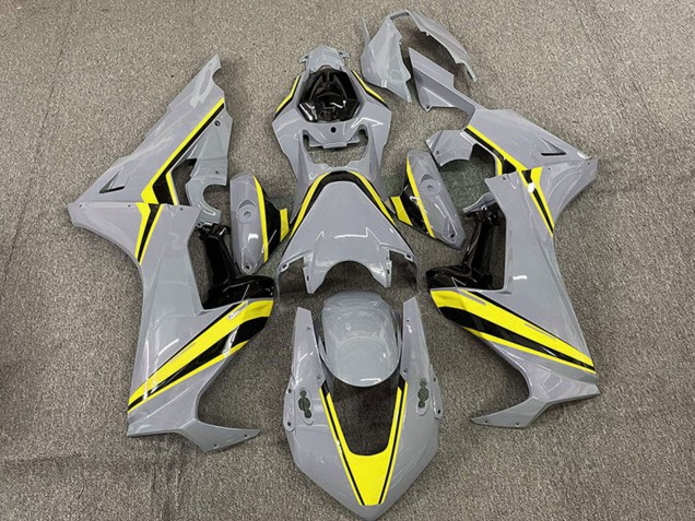 Carenado Moto Honda CBR1000RR 2017-2023 - Nardo Gris Amarillo Raya