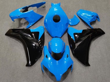 Carenado Moto Honda CBR1000RR 2008-2011 - Bebé Azul Negro Brillante