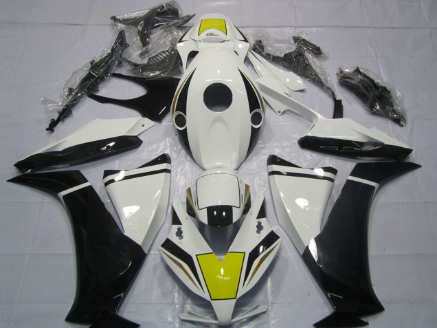 Carenados Moto Honda CBR1000RR 2012-2016 - Blanco Amarillo Negro Brillante