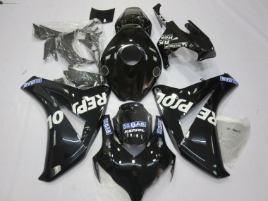 Carenado Moto Honda CBR1000RR 2008-2011 - Negro Brillante Azul Blanco Repsol