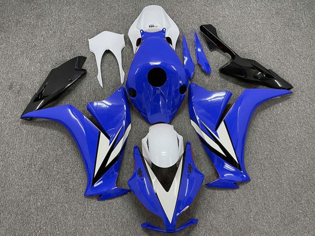 Carenado Moto Honda CBR1000RR 2012-2016 - Blanco Azul Negro Brillante
