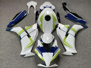 Carenado Moto Honda CBR1000RR 2012-2016 - Blanco Verde Azul