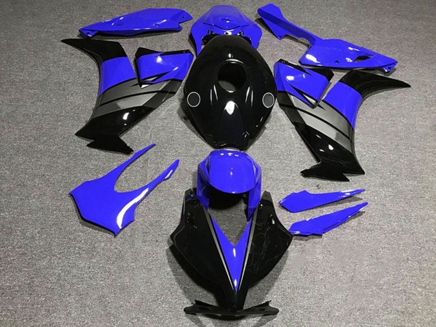 Carenado Moto Honda CBR1000RR 2012-2016 - Azul Gris Negro Brillante