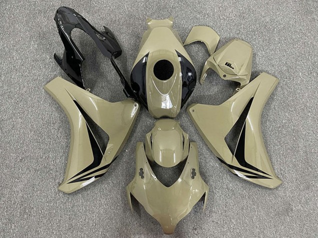 Carenado Moto Honda CBR1000RR 2008-2011 - Bronceado del Desierto Negro Brillante OEM Estilo