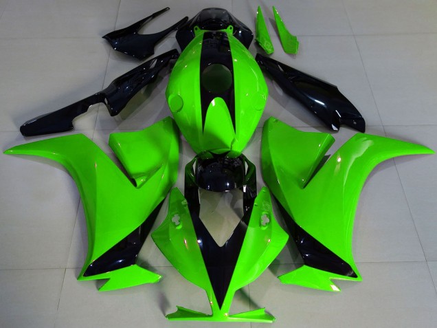 Carenado Moto Honda CBR1000RR 2012-2016 - Verde Negro Brillante