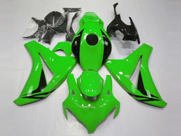 Carenado Moto Honda CBR1000RR 2008-2011 - Verde Negro Brillante OEM Estilo