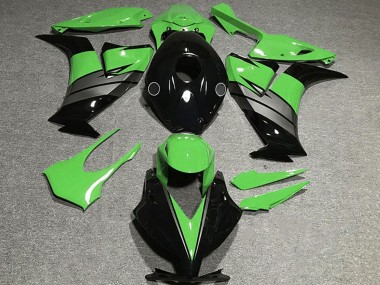 Carenado Moto Honda CBR1000RR 2012-2016 - Verde Gris Negro Brillante