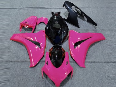 Carenado Moto Honda CBR1000RR 2008-2011 - Rosa Negro Brillante