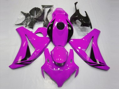 Carenado Moto Honda CBR1000RR 2008-2011 - Rosa Negro Brillante OEM Estilo