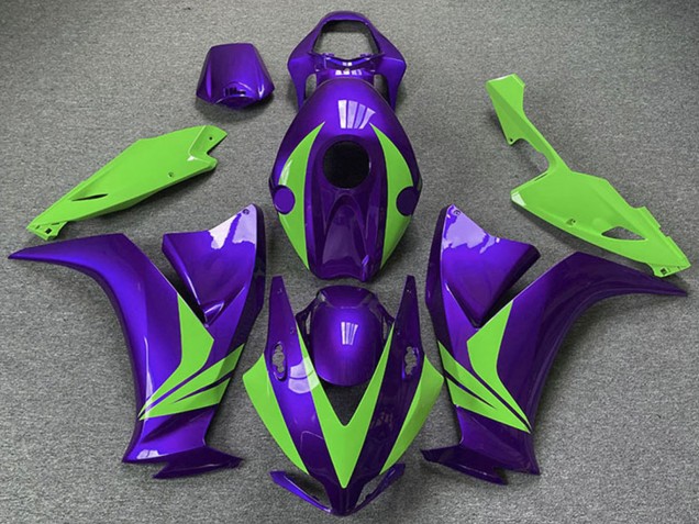 Carenado Moto Honda CBR1000RR 2012-2016 - Púrpura Verde