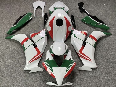 Carenado Moto Honda CBR1000RR 2012-2016 - Blanco Rojo Verde