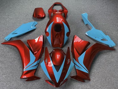 Carenado Moto Honda CBR1000RR 2012-2016 - Rojo Azul Claro