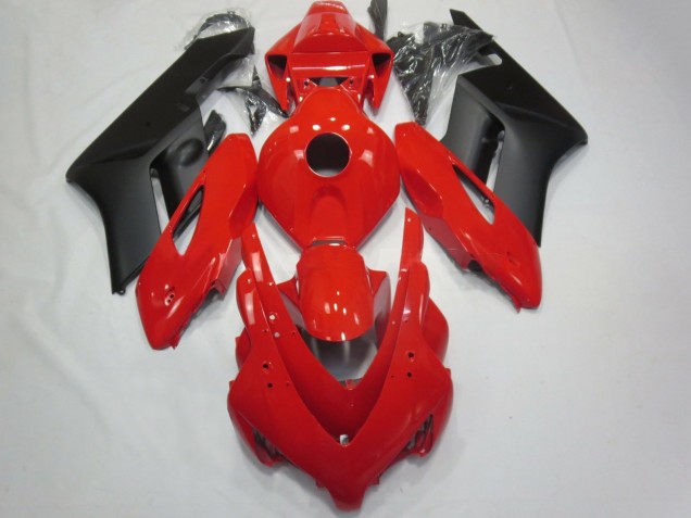 Carenado Moto Honda CBR1000RR 2004-2005 - Rojo Negro Mate