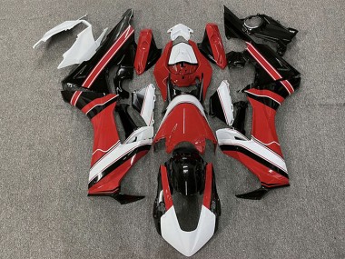 Carenado Moto Honda CBR1000RR 2017-2023 - Blanco Rojo Negro Brillante
