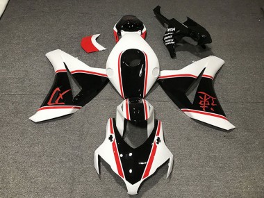 Carenado Moto Honda CBR1000RR 2008-2011 - Blanco Rojo Negro Brillante
