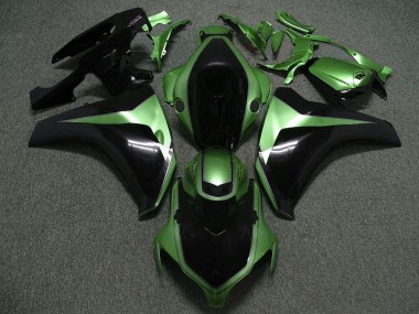 Carenado Moto Honda CBR1000RR 2008-2011 - Verde Negro Brillante
