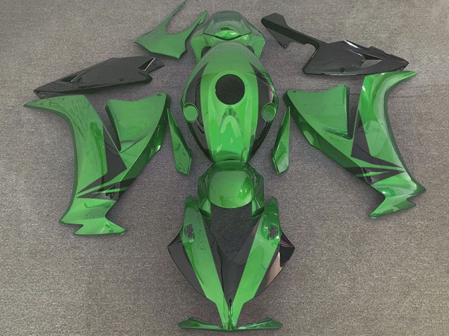 Carenado Moto Honda CBR1000RR 2012-2016 - Verde Negro Brillante Estilo