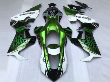 Carenado Moto Honda CBR1000RR 2017-2023 - Blanco Verde Negro Brillante