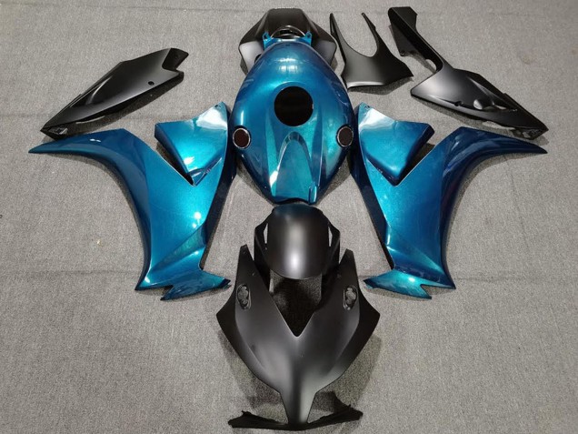 Carenado Moto Honda CBR1000RR 2012-2016 - Azul Negro Mate