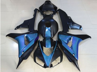 Carenado Moto Honda CBR1000RR 2006-2007 - Azul Claro Azul Mate Oscuro