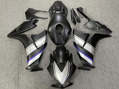 Carenado Moto Honda CBR1000RR 2012-2016 - Plata Azul Negro Mate