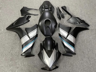 Carenado Moto Honda CBR1000RR 2012-2016 - Plata Azul Claro Negro Mate