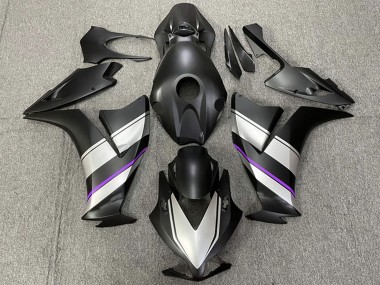 Carenado Moto Honda CBR1000RR 2012-2016 - Plata Púrpura Negro Mate