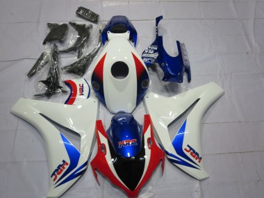 Carenado Moto Honda CBR1000RR 2008-2011 - Blanco Rojo Azul OEM Estilo HRC
