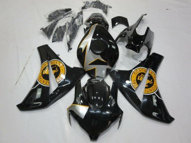 Carenado Moto Honda CBR1000RR 2008-2011 - Plata Gris Naranja Negro Brillante