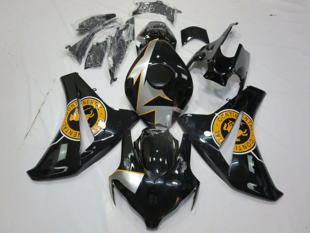 Carenado Moto Honda CBR1000RR 2008-2011 - Plata Gris Naranja Negro Brillante