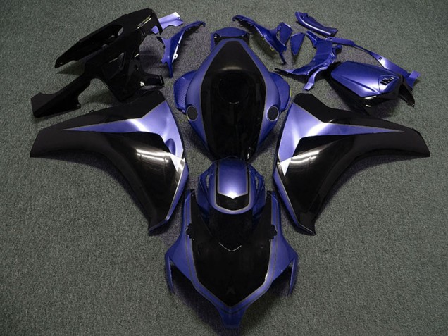 Carenado Moto Honda CBR1000RR 2008-2011 - Púrpura Negro Brillante