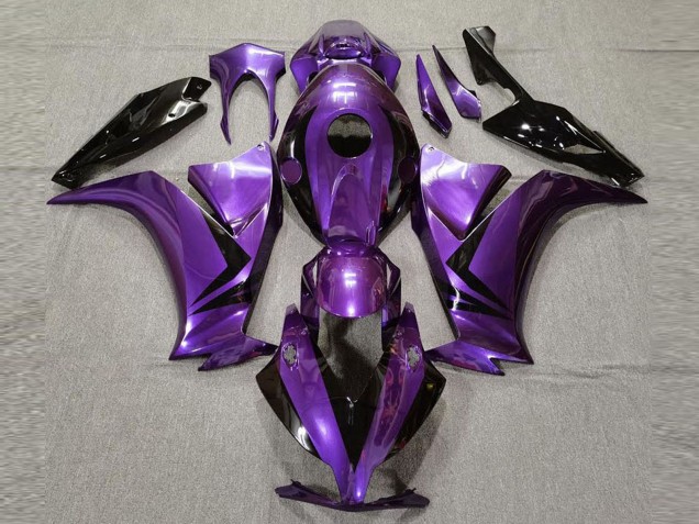 Carenado Moto Honda CBR1000RR 2012-2016 - Púrpura Negro Estilo