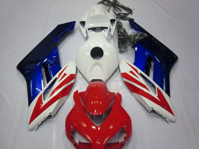 Carenado Moto Honda CBR1000RR 2004-2005 - Blanco Rojo Azul