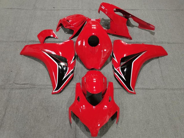 Carenado Moto Honda CBR1000RR 2008-2011 - Rojo Negro Brillante OEM Estilo