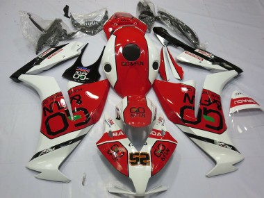 Carenado Moto Honda CBR1000RR 2012-2016 - Blanco Rojo Go&Fun