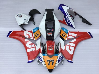 Carenado Moto Honda CBR1000RR 2008-2011 - Blanco Rojo Azul Naranja Negro Elf Givi 77