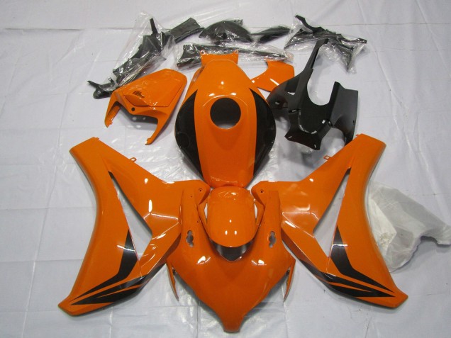 Carenado Moto Honda CBR1000RR 2008-2011 - Naranja Negro Brillante