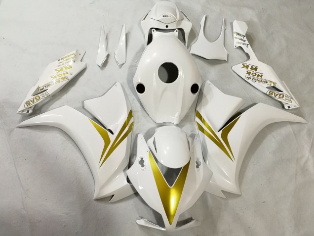 Carenado Moto Honda CBR1000RR 2012-2016 - Blanco Oro