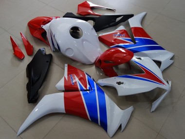 Carenado Moto Honda CBR1000RR 2012-2016 - Blanco Rojo Azul