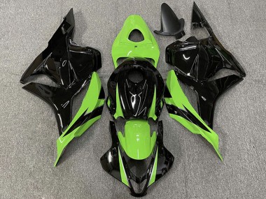 Carenado Moto Honda CBR600RR 2009-2012 - Verde Negro Brillante OEM Estilo