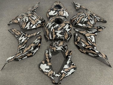 Carenado Moto Honda CBR600RR 2009-2012 - Tan Plata Camouflage