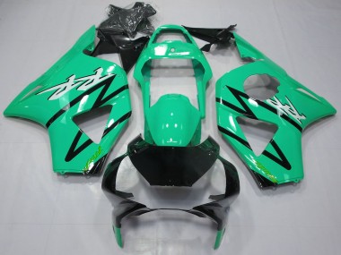 Carenado Moto Honda CBR954RR 2002-2003 - Azul Verdoso Negro Brillante