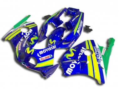 Carenado Moto Honda CBR250RR 1990-1998 - Azul Amarillo Verde MoviStar Rojo Castrol