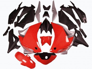 Carenado Moto Honda CBR250RR 2011-2015 - Plata Rojo