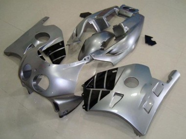 Carenado Moto Honda CBR250RR 1990-1998 - Plata Negro Brillante